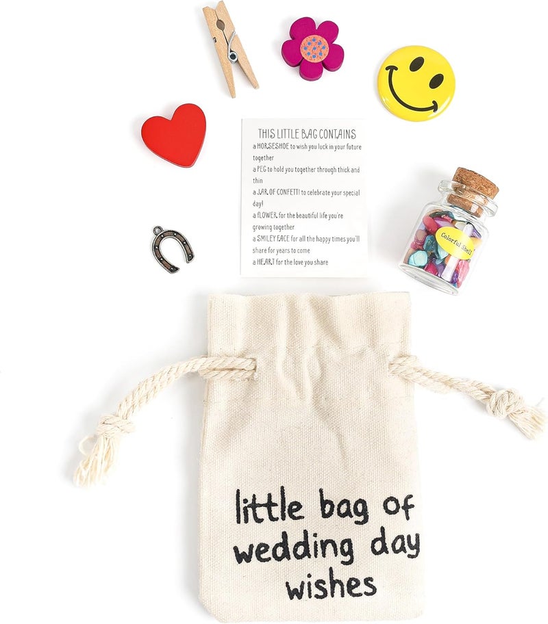 Handmade Cute Wedding Day Gifts for Bride From Best Friend, Bride Gifts, Wedding Card,Wedding Blessing Souvenirs, Beautiful Souvenirs for Honeymooner on Their Wedding Day. - Image 1